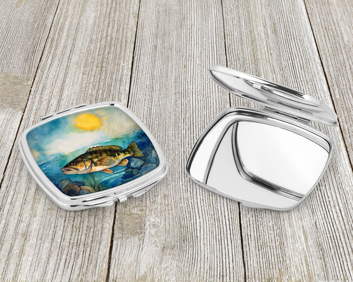 Smallmouth Bass Compact Mirror by Caroline's Treasures