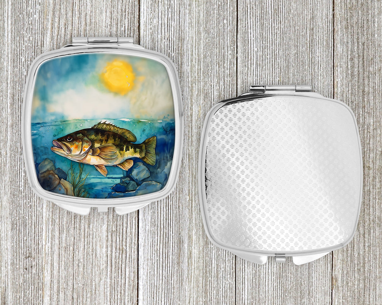 Smallmouth Bass Compact Mirror by Caroline's Treasures