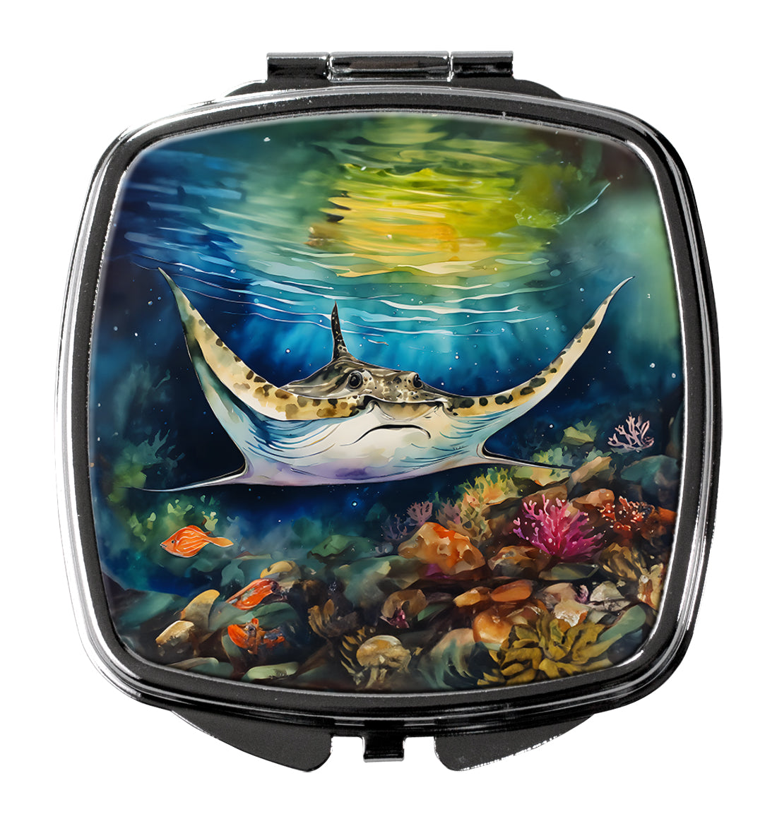 Sting Ray Compact Mirror by Caroline's Treasures