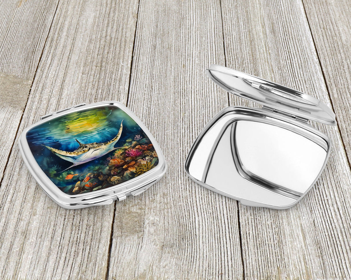 Sting Ray Compact Mirror by Caroline's Treasures