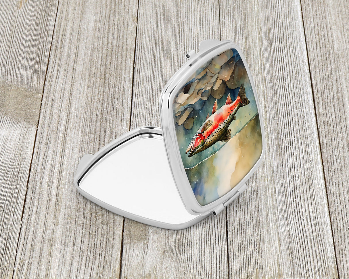 Trout Compact Mirror by Caroline's Treasures