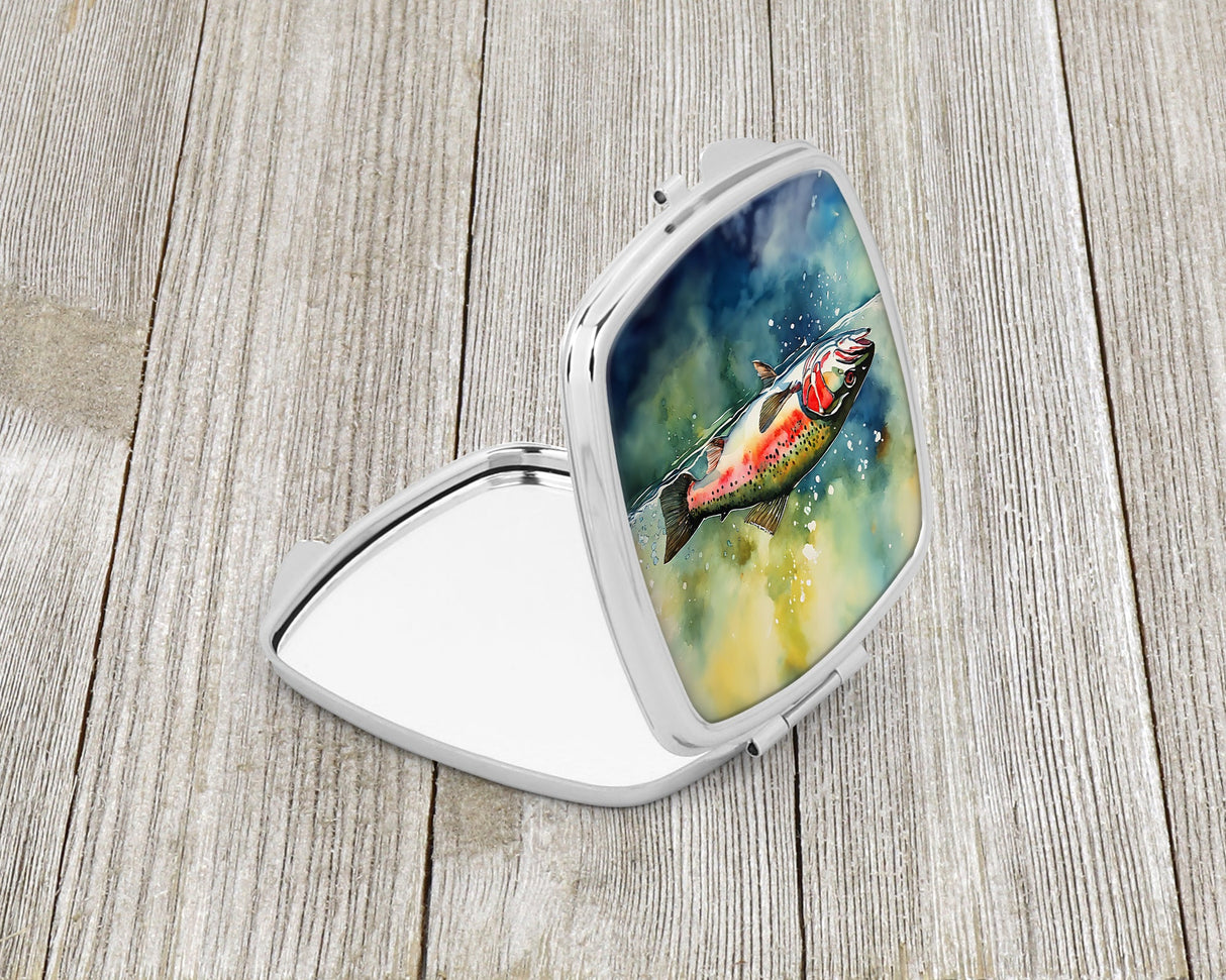 Trout Compact Mirror by Caroline's Treasures