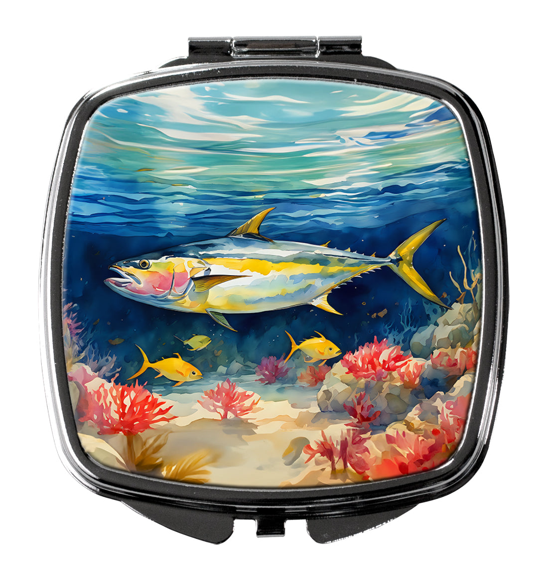 Yellowfin Tuna Compact Mirror by Caroline's Treasures