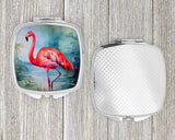 Flamingo Compact Mirror by Caroline's Treasures