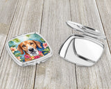 American Foxhound Luau Compact Mirror by Caroline's Treasures