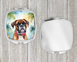 Boxer Luau Compact Mirror by Caroline's Treasures