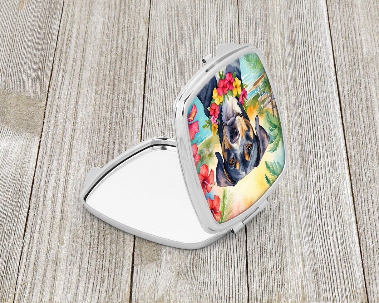 Catahoula Luau Compact Mirror by Caroline's Treasures