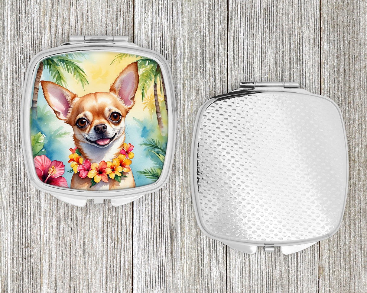 Chihuahua Luau Compact Mirror by Caroline's Treasures