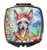 Chinese Crested Luau Compact Mirror by Caroline's Treasures