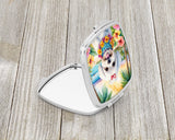 Maltese Luau Compact Mirror by Caroline's Treasures