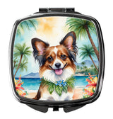 Papillon Luau Compact Mirror by Caroline's Treasures