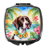 Pointer Luau Compact Mirror by Caroline's Treasures