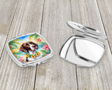 Pointer Luau Compact Mirror by Caroline's Treasures