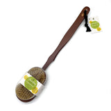 Bath Body Brush With Long Bamboo Handle by Pursonic