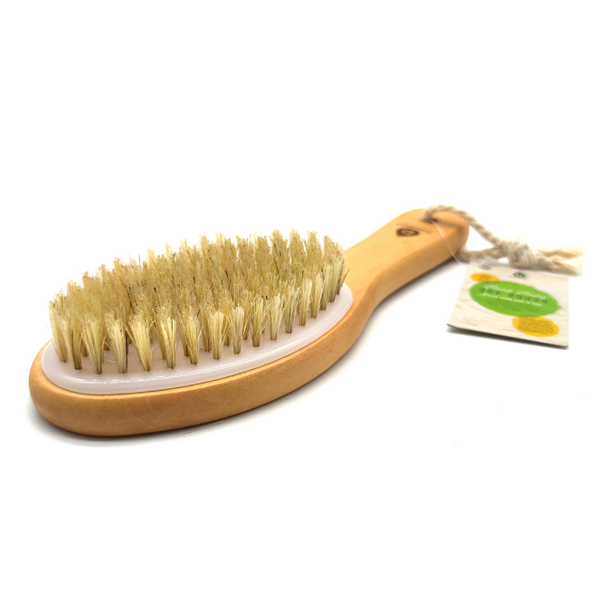 Bath Body Brush With Lotus Wooden Handle by Pursonic