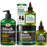 Difeel Superior Growth Jamaican Black Castor 4-PC Hair Treatment Set - Includes 12 oz. Shampoo, 12 oz. Hair Mask , 2.5 oz. Root Stimulator & 2.5 oz. Hair Oil by difeel - find your natural beauty