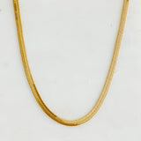 Simply Herringbone Chain Necklace by Ellisonyoung.com