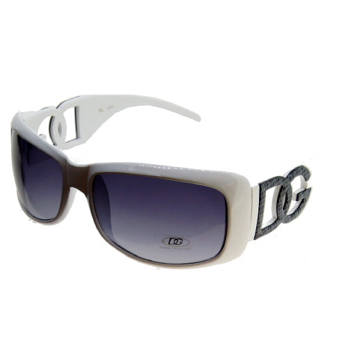 DG Sunglasses Women Oversized DG26341 - Black Logo