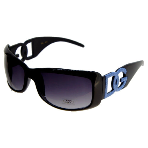 DG Sunglasses Women Oversized DG26341 - Blue Logo