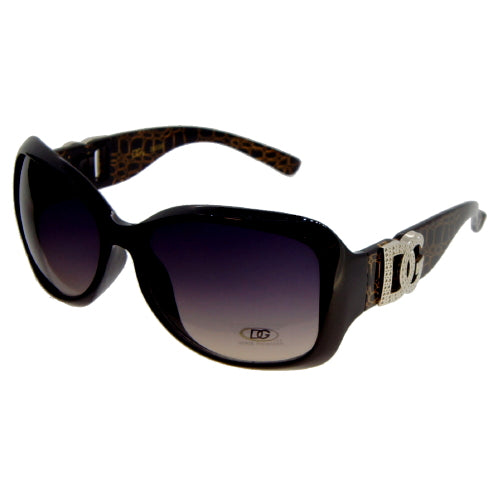 DG Sunglasses Women Oversized DG26538 - Brown