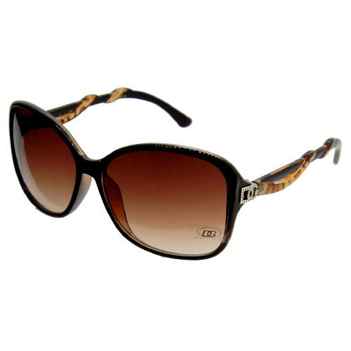 DG Sunglasses Women Oversized DG26679 - Brown