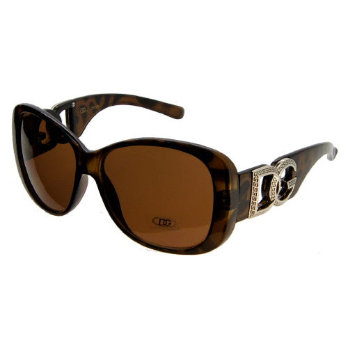 DG Sunglasses Women Oversized DG26800 - Brown