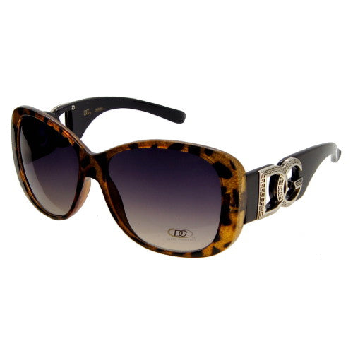 DG Sunglasses Women Oversized DG26800 - Black