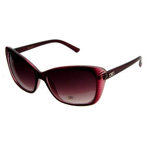 DG Sunglasses Women Cat Eye DG26822 - Fuchsia