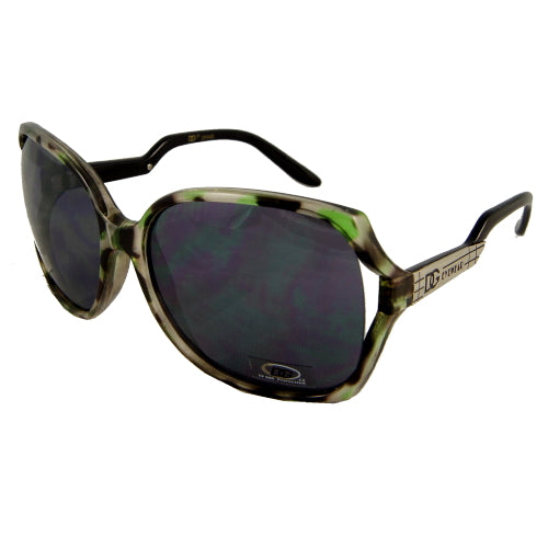 DG Sunglasses Split Temple DG26843 - Green