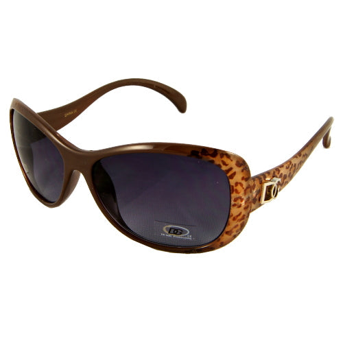 DG Sunglasses Woman Oversized DG26962 - Red - Brown