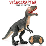 Contixo DR1 Remote Control Walking Velociraptor Dinosaur Toy by Contixo