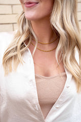 Luxe Gold Rope Chain - 16" by Spiffy & Splendid