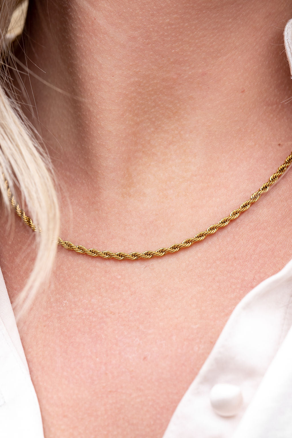 Luxe Gold Rope Chain - 18" by Spiffy & Splendid