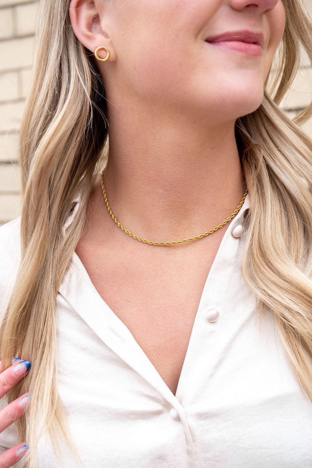 Luxe Gold Rope Chain - 16" by Spiffy & Splendid