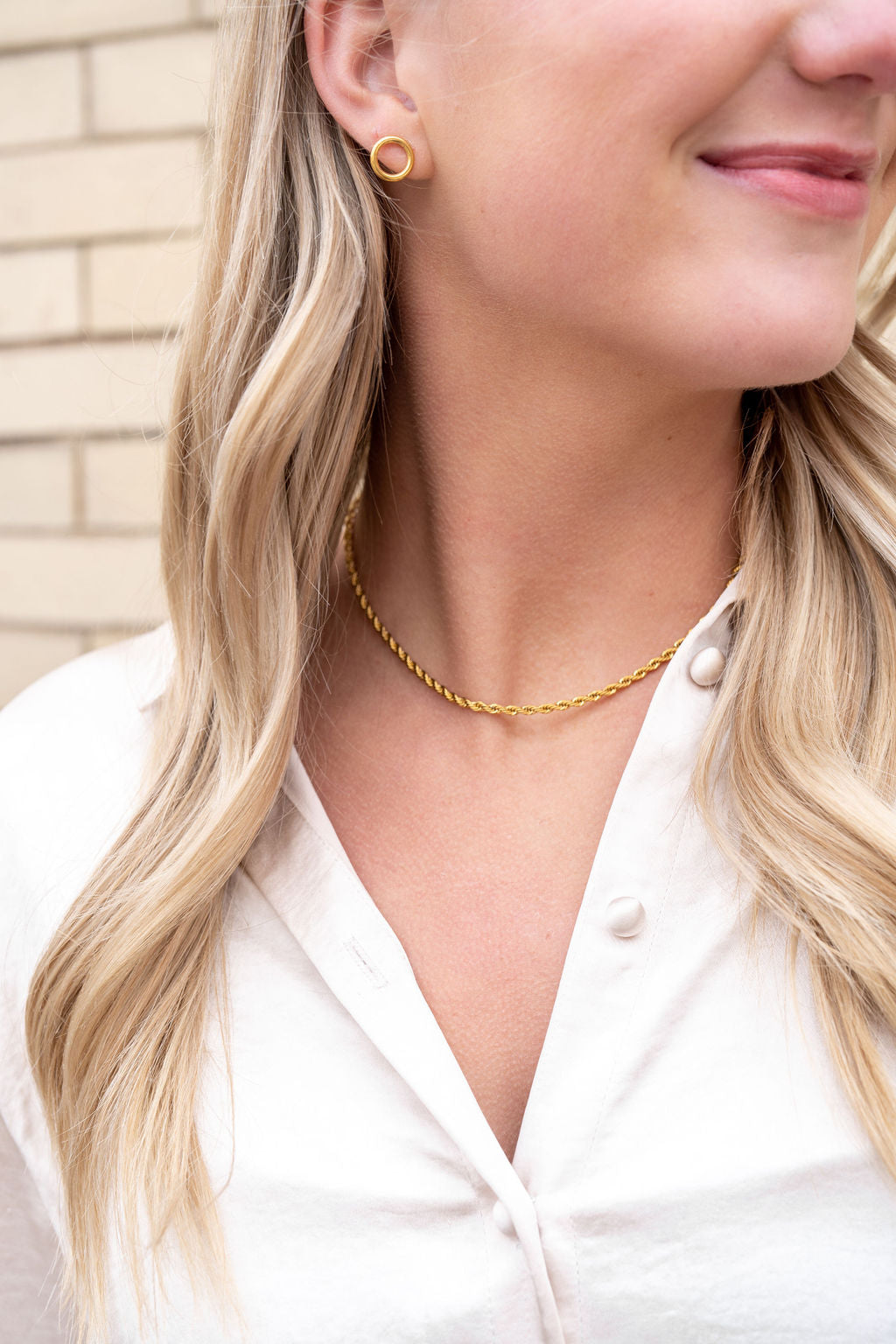 Luxe Gold Rope Chain - 16" by Spiffy & Splendid