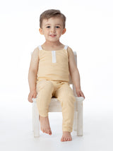 Organic Cotton Overall - Butter Gingham by Little Moy