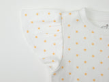 Organic Cotton Ashley Ruffled Tee - Star by Little Moy