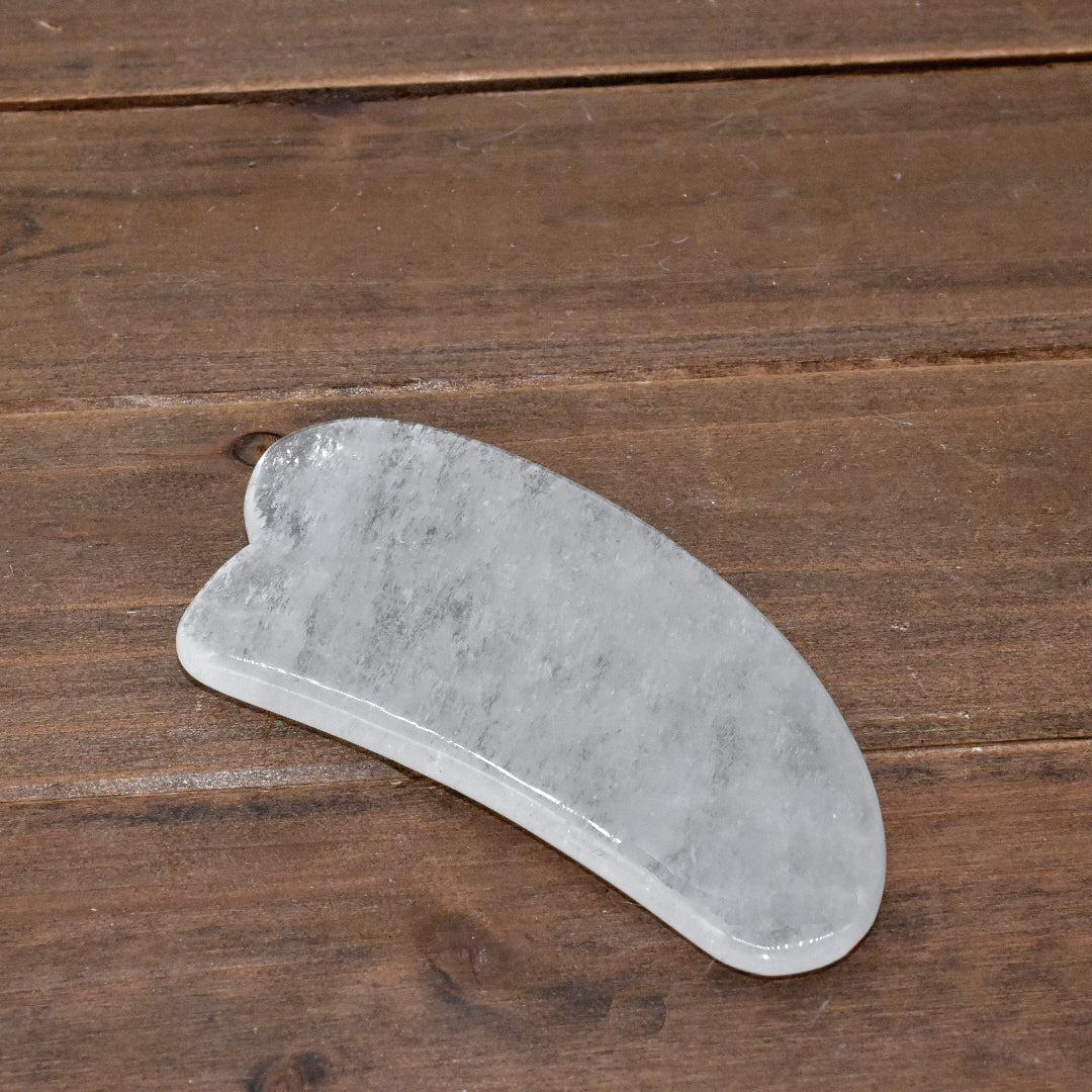 Quartz Gua Sha Massage Tool by Whyte Quartz