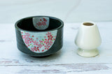 Dark Flowers Set with White Holder by Aprika Life