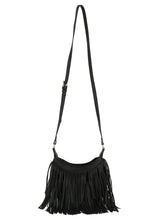 Whipstitching detail fringe crossbody by hfstylish