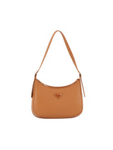 Structured half moon shoulder bag by hfstylish