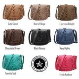 Daisy Dots Follow The Sun Handbags In 8 Colors by VistaShops