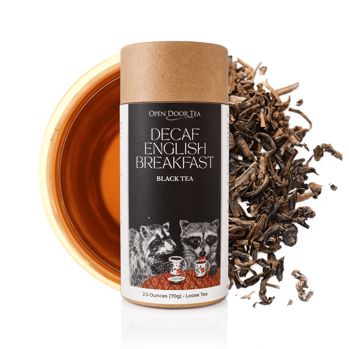 Decaf English Breakfast by Open Door Tea CT