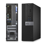 Dell Optiplex 7040 SFF Desktop PC- 6th Gen 3.3GHz Intel Quad Core i5, 8GB-24GB RAM, Hard Drive or Solid State Drive, Win 10 PRO by Computers 4 Less