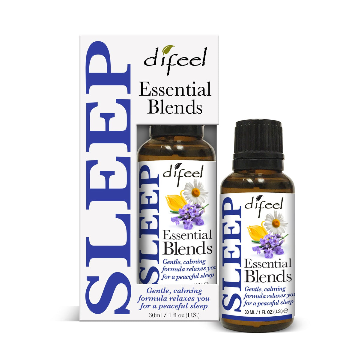 Difeel 100% Natural Essential Oil Blends - Sleep 1 oz. by difeel - find your natural beauty