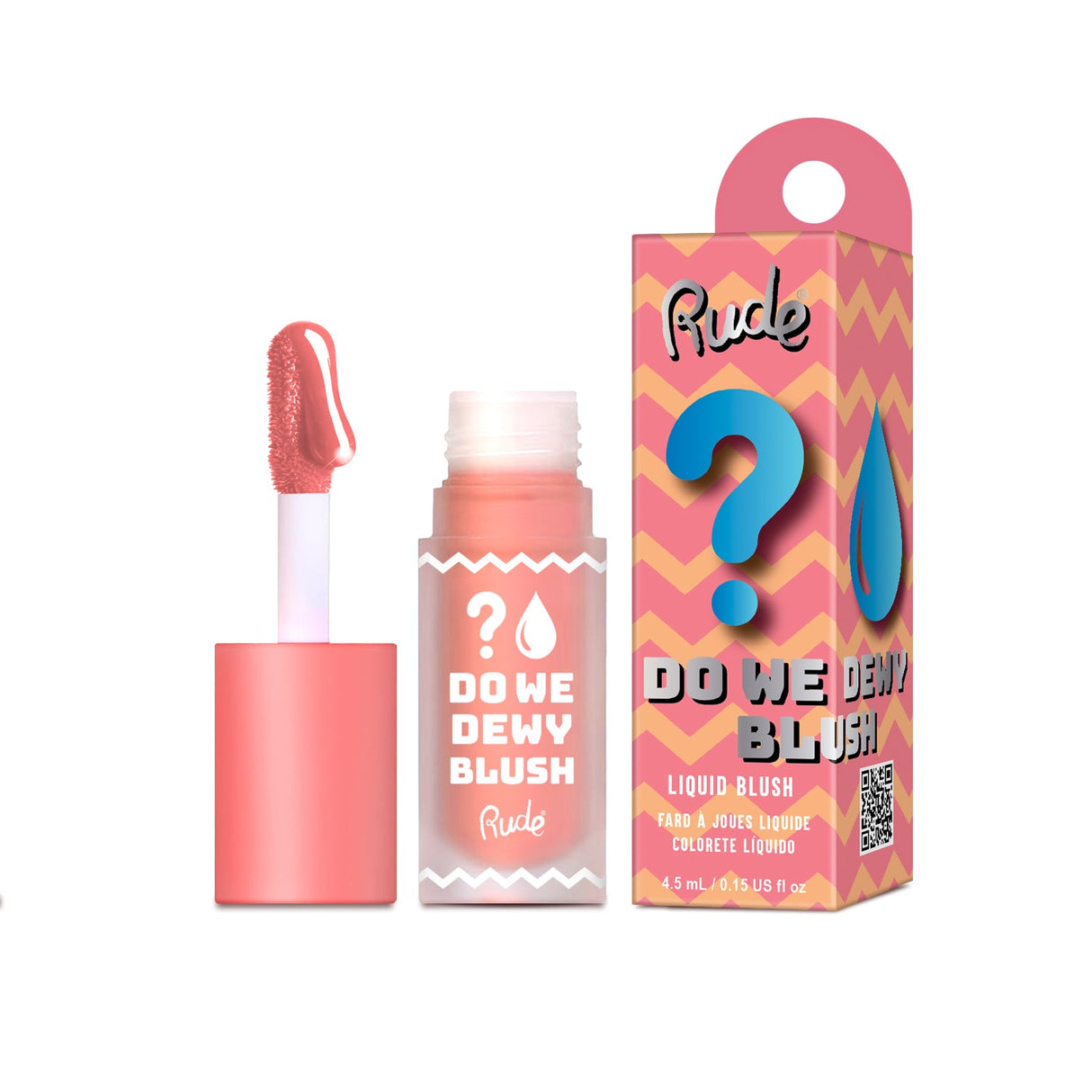 RUDE Do We Dewy Liquid Blush - Sierra Pink