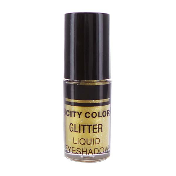 CITY COLOR Hi-Shine Glitter Liquid Shadow - Gold