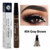 4-TIP Waterproof BROW Liquid Eyebrow Pencil by Js House