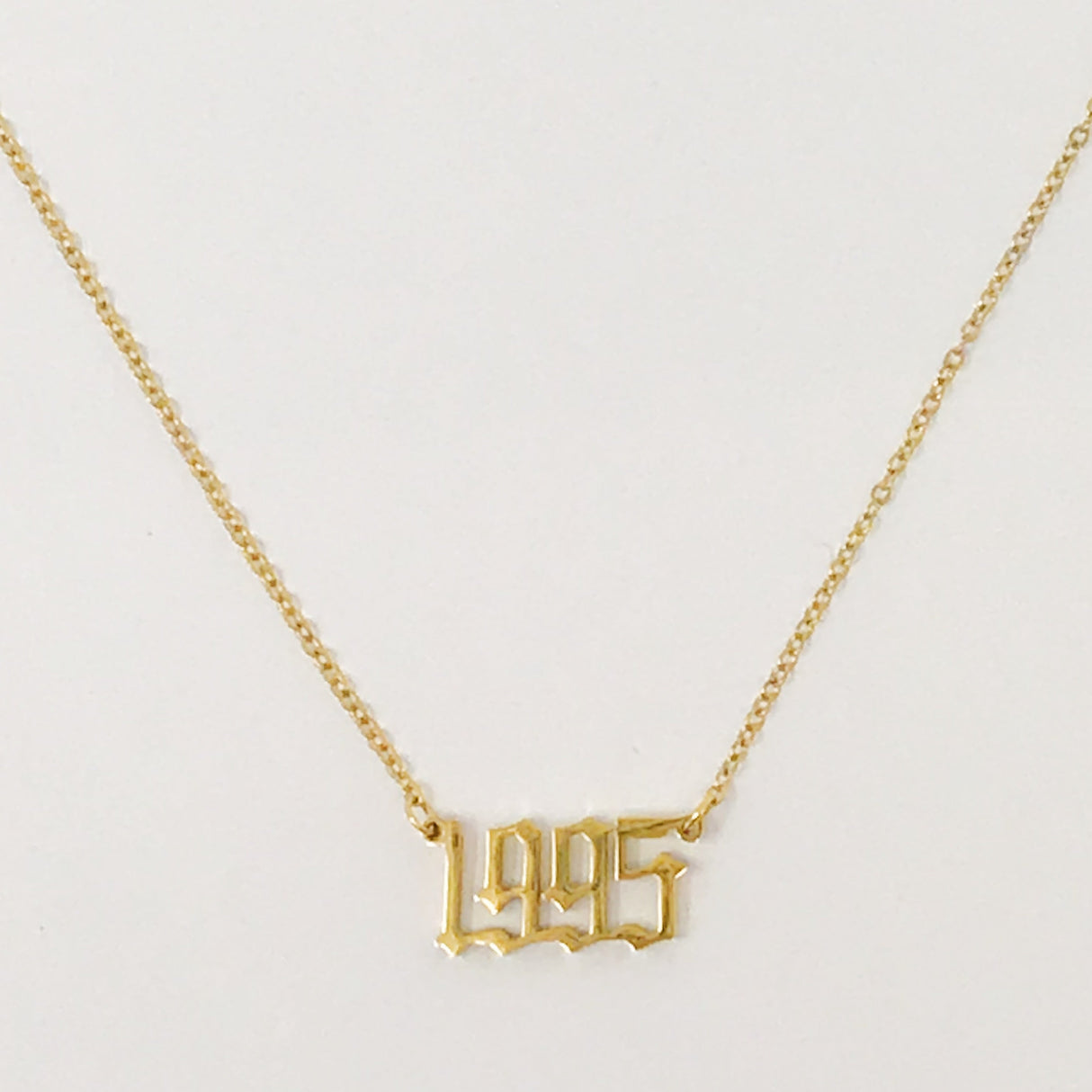 Birth Year Necklace by Ellisonyoung.com