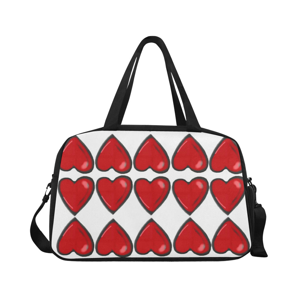 Chain of hearts Travel Bag by Stardust